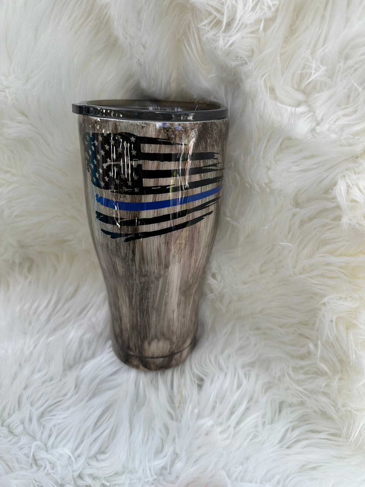 30 Ounce Thin Blue Line