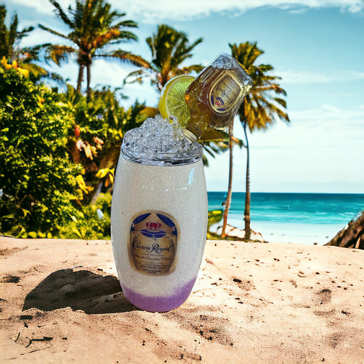 Crown Royal cup with Specialty Topper