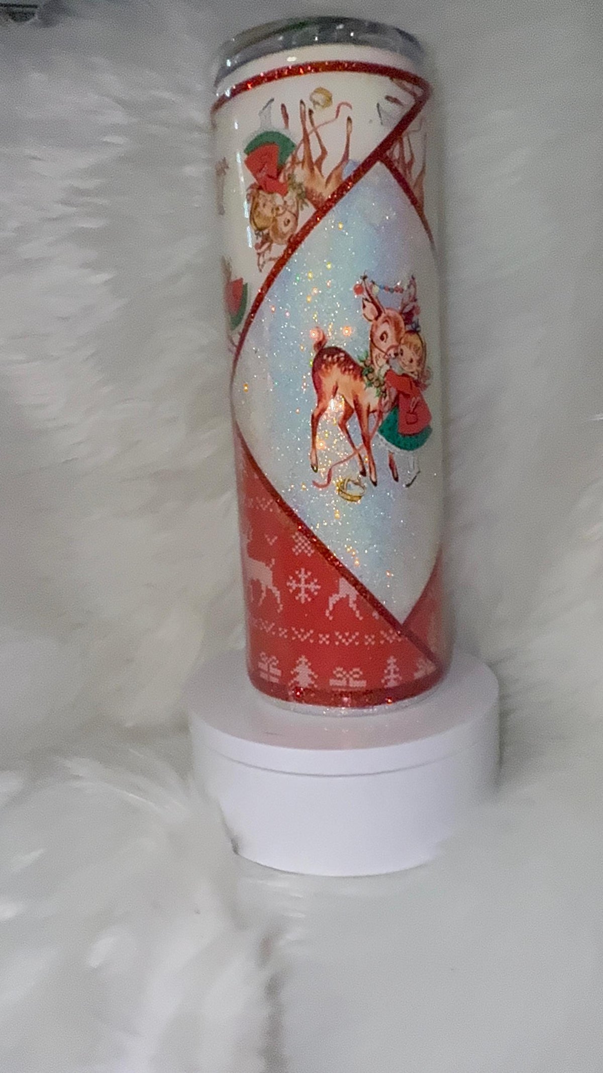 20 ounce classic Christmas tumbler