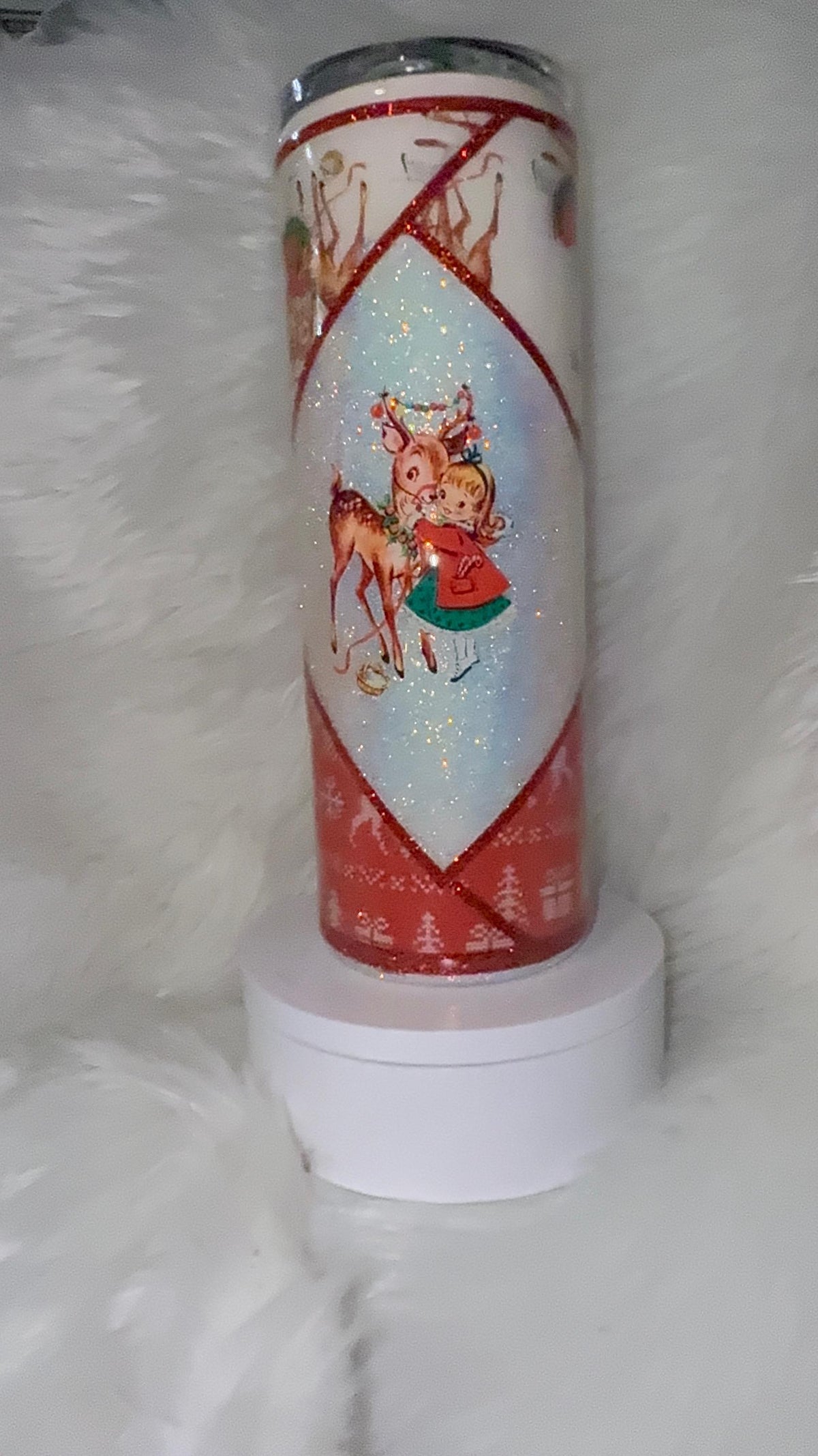 20 ounce classic Christmas tumbler