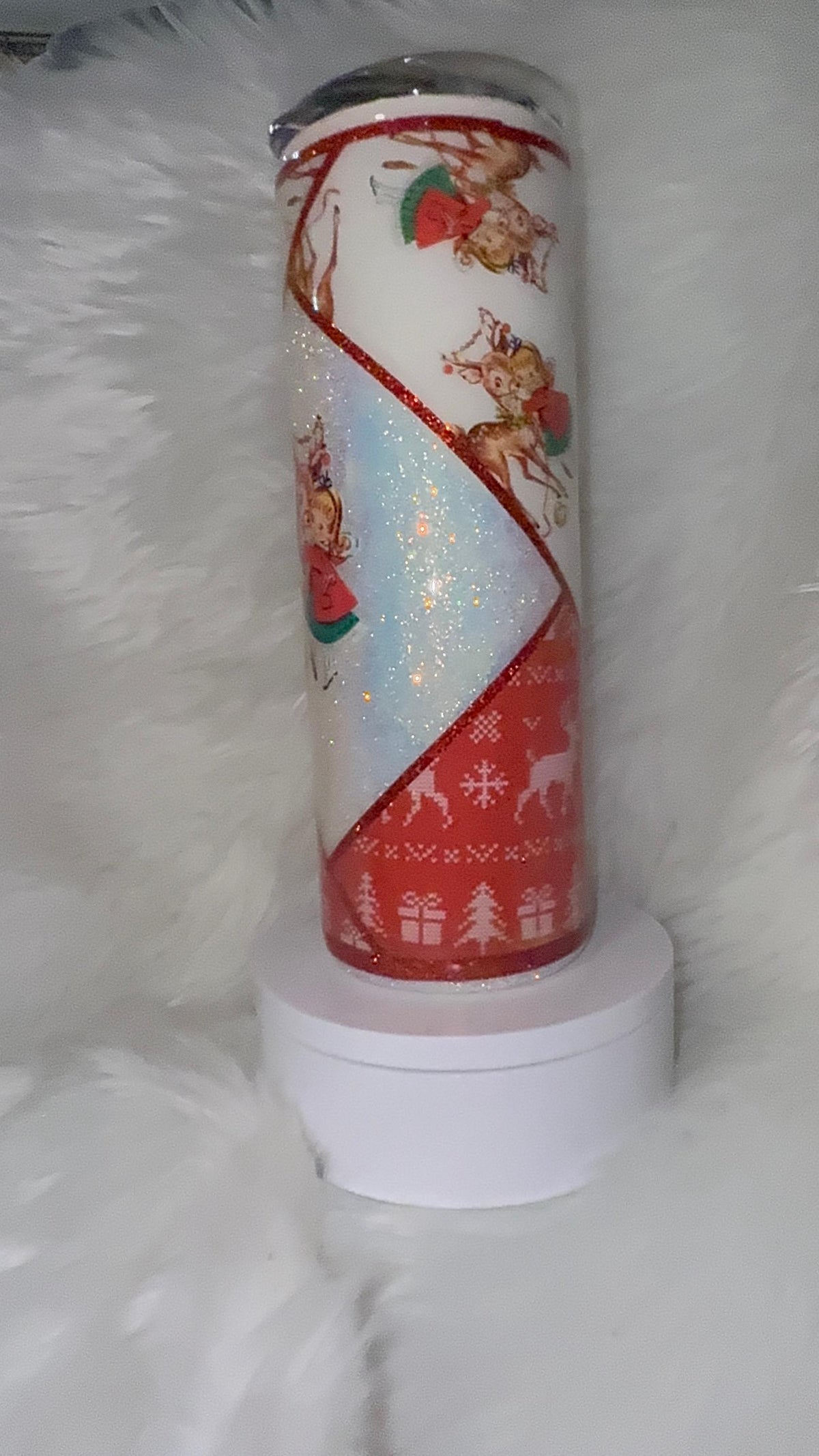 20 ounce classic Christmas tumbler