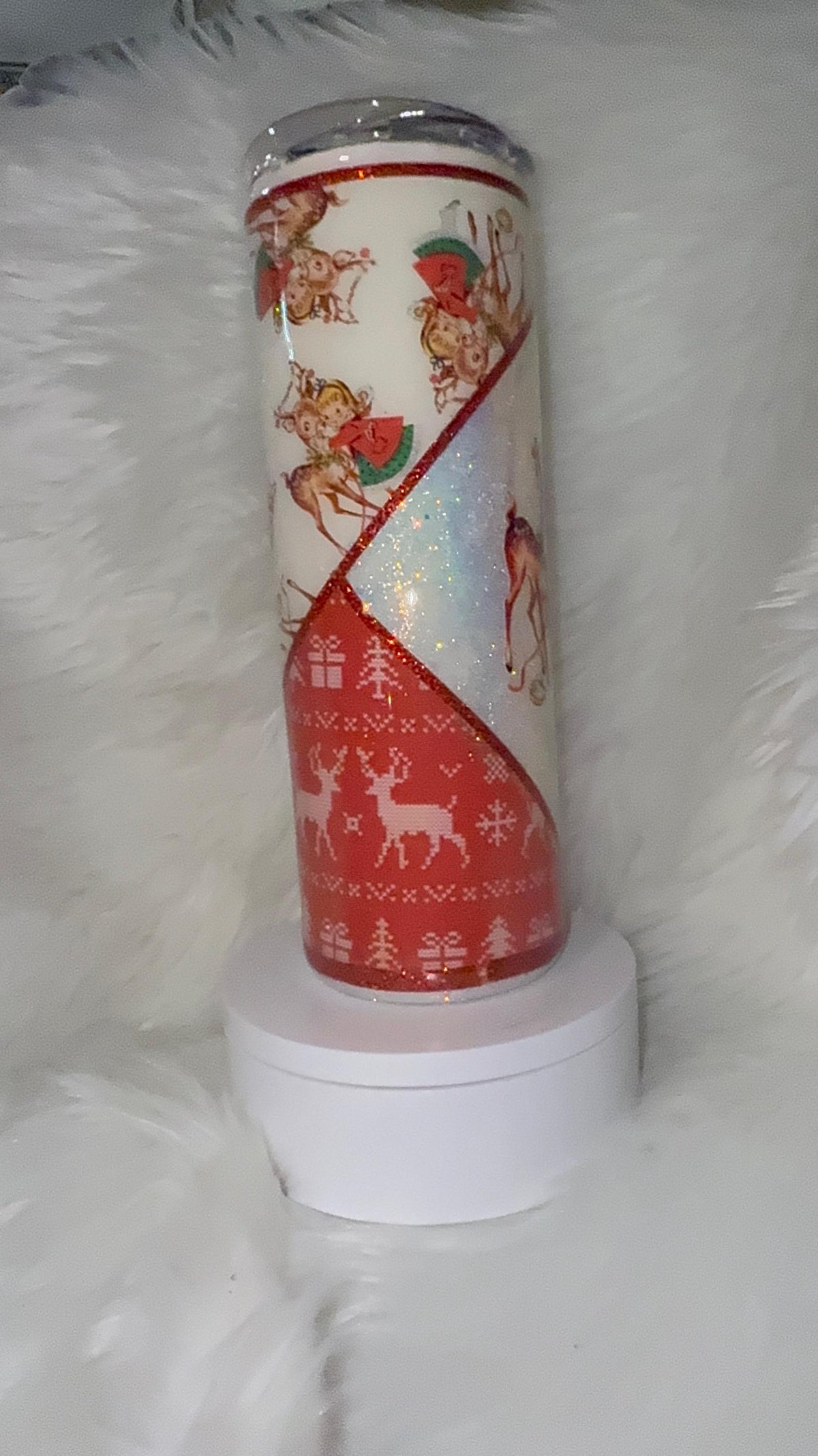 20 ounce classic Christmas tumbler