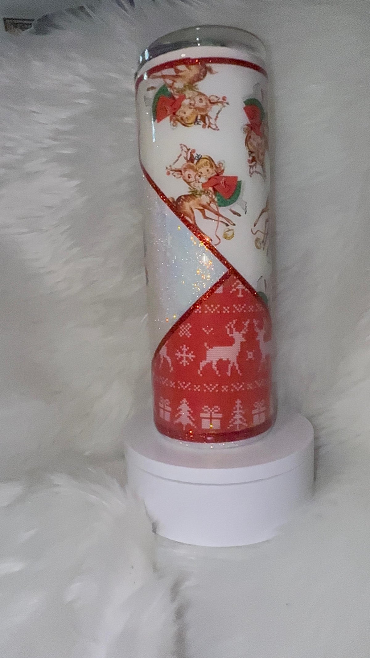 20 ounce classic Christmas tumbler